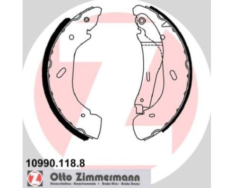 Brake Shoe Kit, Image 2