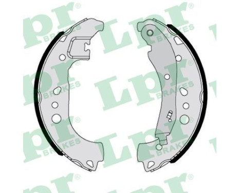 Brake shoe set 01197 Lpr