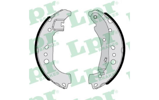 Brake shoe set 01197 Lpr