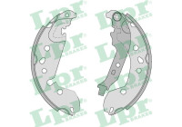 Brake shoe set 01239 Lpr