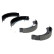 Brake shoe set 03.0137-0258.2 ATE, Thumbnail 2