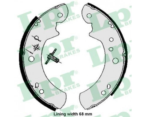 Brake Shoe Set 05060 Lpr, Image 3