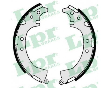 Brake Shoe Set 06680 Lpr, Image 3