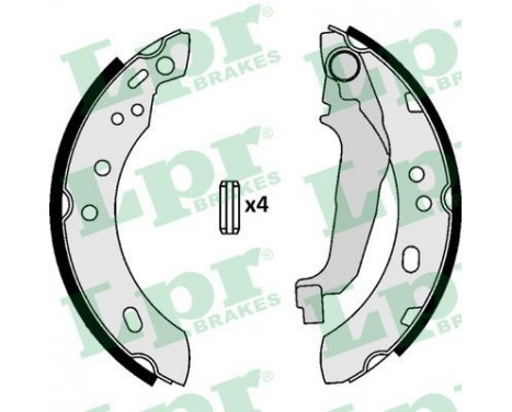 Brake Shoe Set 07090 Lpr, Image 3