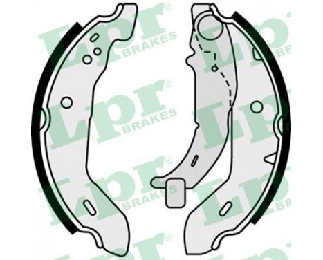 Brake Shoe Set 07480 Lpr, Image 2