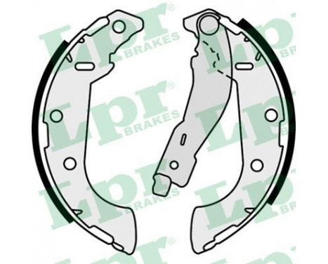 Brake Shoe Set 07500 Lpr, Image 2