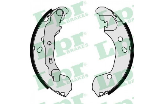 Brake Shoe Set 08180 Lpr