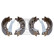 Brake Shoe Set 08202 FEBI, Thumbnail 2