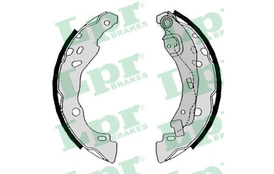 Brake Shoe Set 08630 Lpr, Image 2