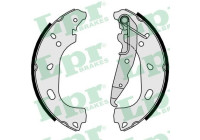 Brake shoe set 09500 Lpr