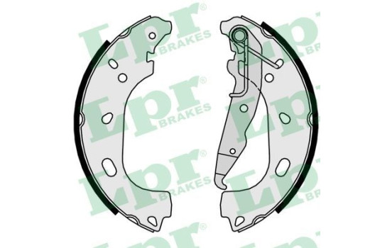 Brake shoe set 09500 Lpr