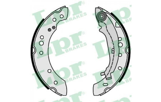 Brake Shoe Set 09640 Lpr