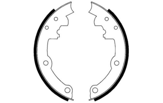 Brake Shoe Set 8789 ABS