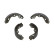 Brake shoe set FSB4330 Ferodo