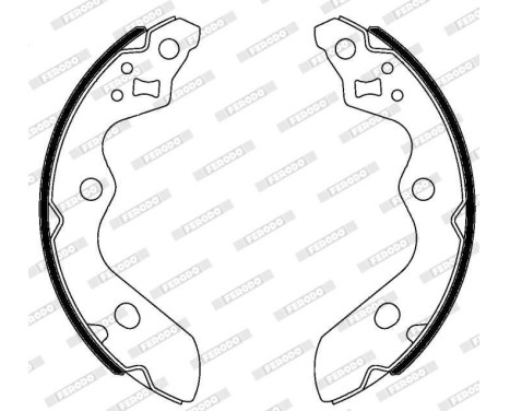 Brake shoe set FSB4330 Ferodo, Image 3