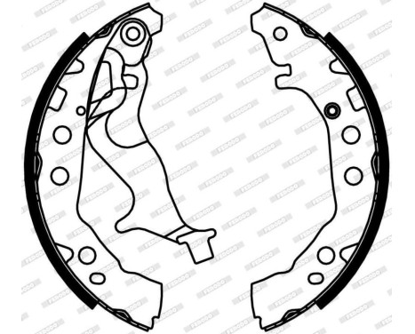 Brake shoe set FSB4335 Ferodo, Image 3
