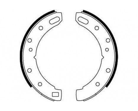 Brake Shoe Set GS6067 TRW, Image 2