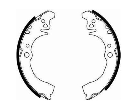 Brake shoe set GS8648 TRW, Image 2