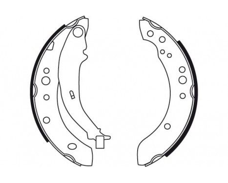 Brake Shoe Set GS8769 TRW, Image 2