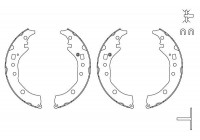 Brake Shoe Set GS8867 TRW