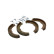 Brake shoe set KBS-10016 Kavo parts, Thumbnail 2