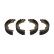 Brake shoe set KBS-4419 Kavo parts