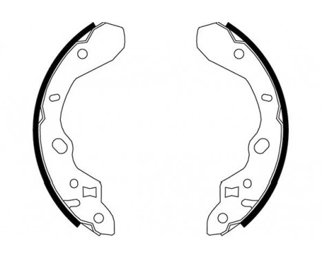 Brake Shoe Set KBS-5413 Kavo parts