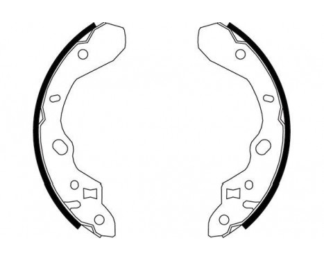 Brake Shoe Set KBS-5413 Kavo parts, Image 2