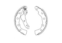 Brake shoe set KBS-6415 Kavo parts