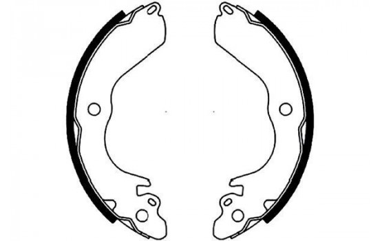 Brake Shoe Set KBS-6420 Kavo parts