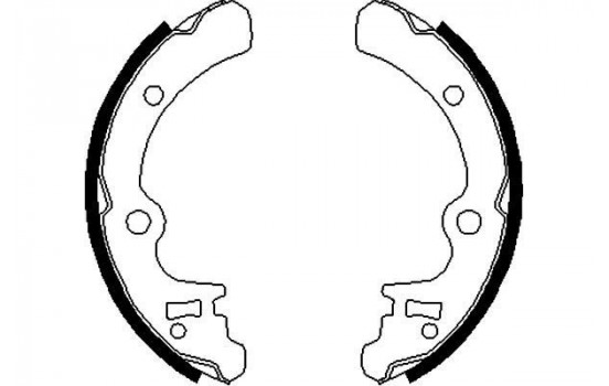 Brake Shoe Set KBS-8403 Kavo parts