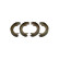Brake shoe set KBS-8408 Kavo parts, Thumbnail 3