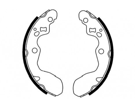 Brake Shoe Set KBS-8921 Kavo parts