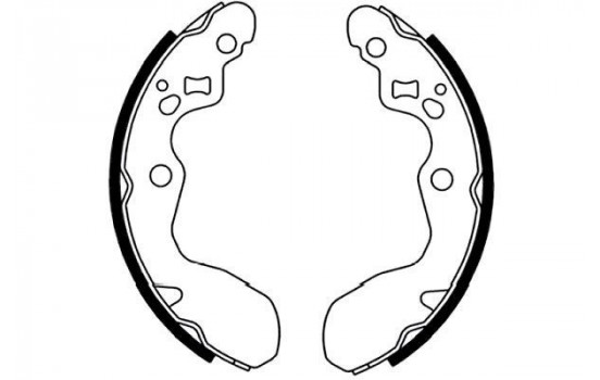 Brake Shoe Set KBS-8921 Kavo parts