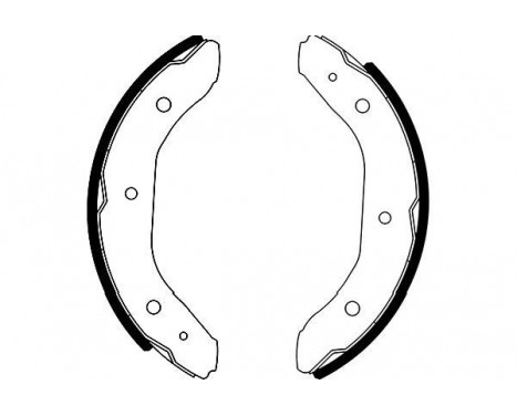 Brake Shoe Set KBS-9929 Kavo parts