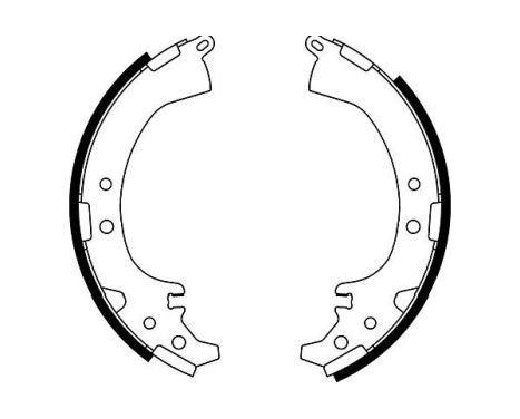 Brake Shoe Set KBS-9933 Kavo parts