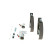 Brake Shoe Set KIT SUPERPRO, Thumbnail 2