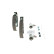 Brake Shoe Set KIT SUPERPRO, Thumbnail 4