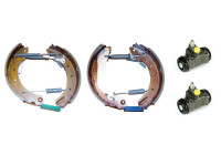 Brake Shoe Set MAXI KIT FMK612 Ferodo