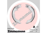 Brake Shoe Set, parking brake