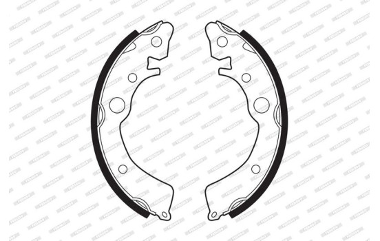 Brake Shoe Set PREMIER FSB204 Ferodo, Image 2