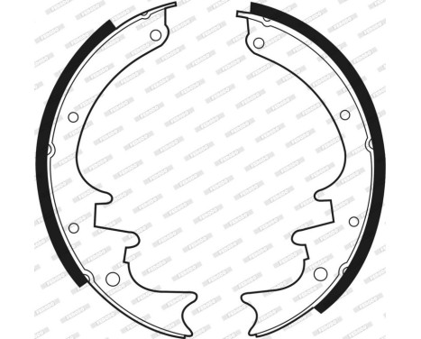 Brake Shoe Set PREMIER FSB429 Ferodo, Image 3