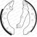 Brake Shoe Set PREMIER FSB543 Ferodo, Thumbnail 3