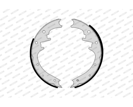 Brake Shoe Set PREMIER FSB620 Ferodo, Image 2