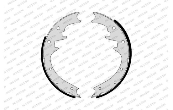 Brake Shoe Set PREMIER FSB620 Ferodo, Image 2