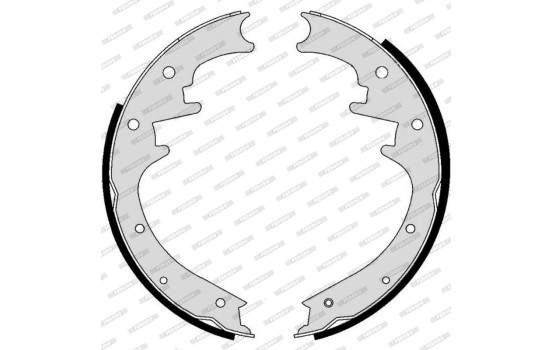 Brake Shoe Set PREMIER FSB620 Ferodo, Image 3