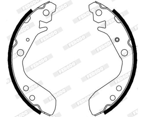 Brake Shoe Set PREMIER FSB689 Ferodo, Image 2