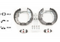 Brake Shoe Set Shoe Kit Pro