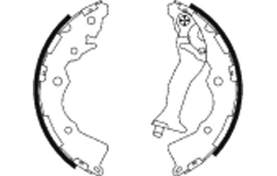 Brake Shoe Set, Image 2