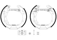 Brake shoe set